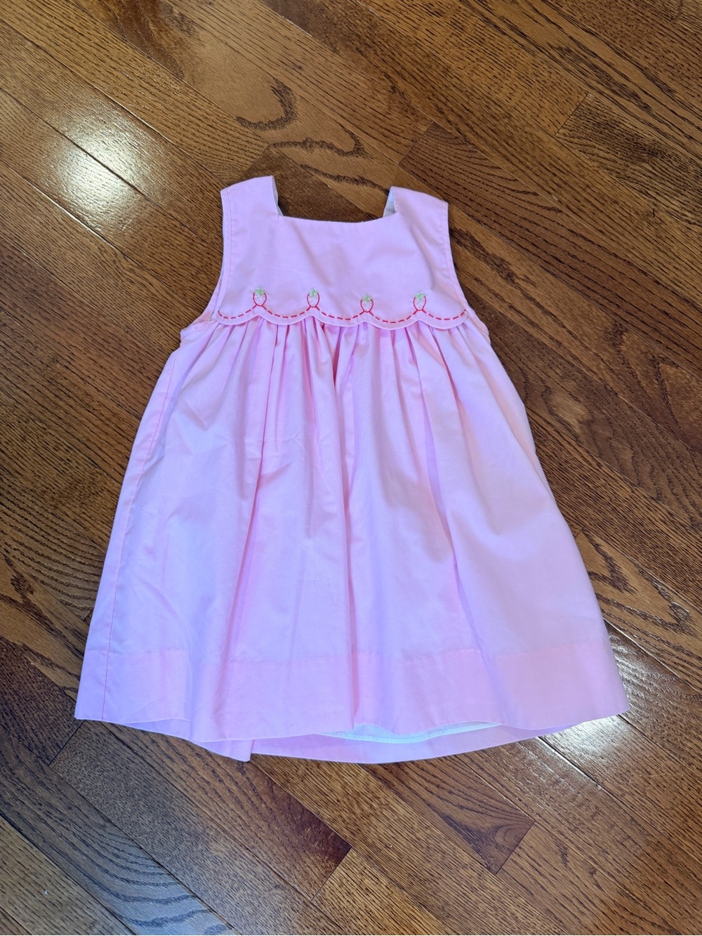 Pink Girls' Sleeveless Party Dress